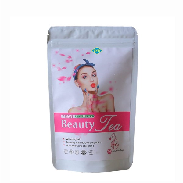 OEM Private Label 7days Glow Smooth Tea Skin Whitening High Quality Herbal Help People Anti Aging Radiant Whitening Tea