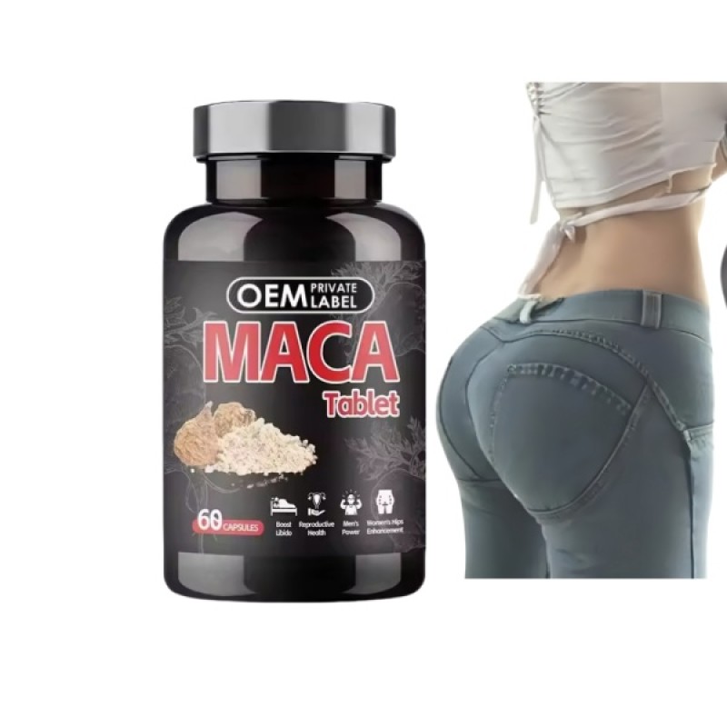 Best Selling Black Maca Pills for Butt Hips Enhancement Butt Enlargement Products Butt Tablets