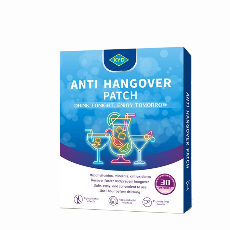 OEM Private Label Customized Hangover Patch for Drinking Hangover Patch for Party Cure Patch