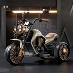 Electric Kids Car Manufacturer - Two Training Wheels