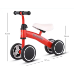 Baby Balance Bike Manufacturer - 4 Wheel 10-36 Months