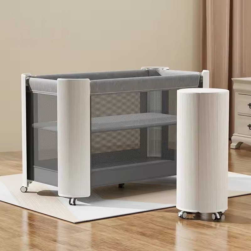 Portable Bed Manufacturer - Foldable Assembled Crib Bedding
