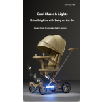 Stroller Manufacturer - Lightweight Four-wheel High View Foldable