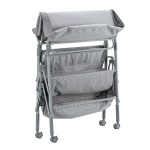 Baby Care Stand Factory - Foldable Movable Changing Clothes