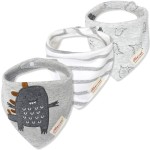 Petal Bib Factory - 360 Degree Rotating Absorbent Cotton