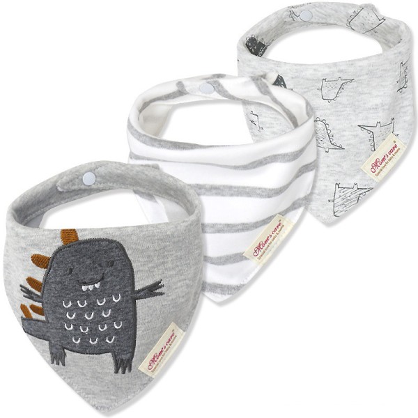 Petal Bib Factory - 360 Degree Rotating Absorbent Cotton