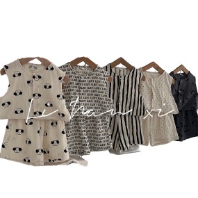 Kids Tank Top Factory - Summer Knitted Cotton Candy Color