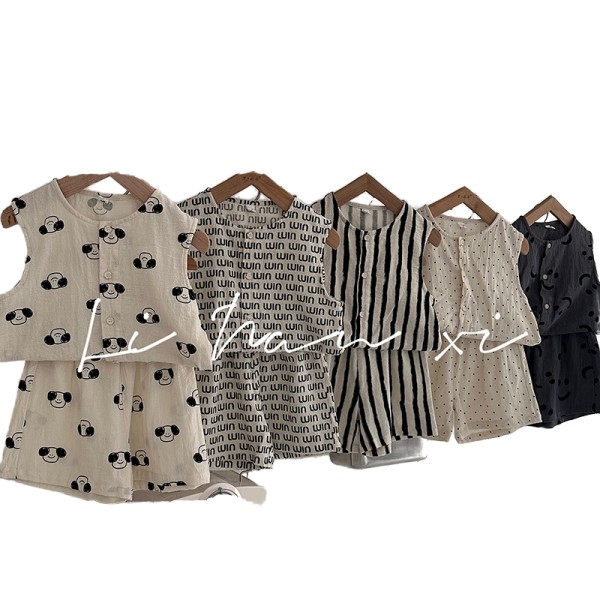 Kids Tank Top Factory - Summer Knitted Cotton Candy Color