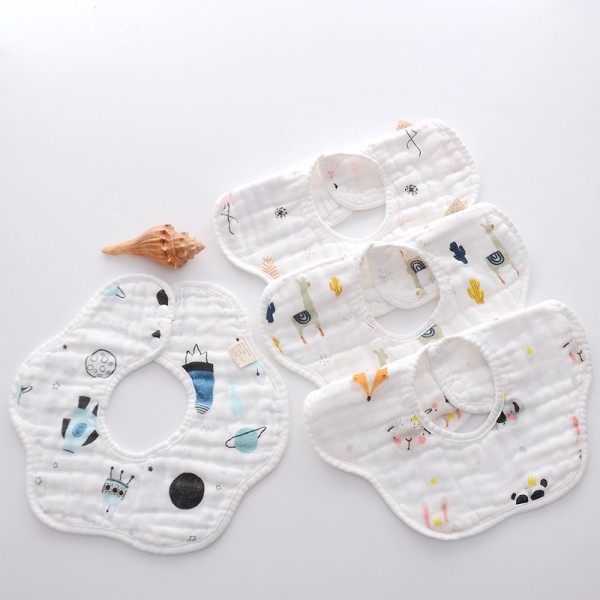 Baby Bib Manufacturer - Cotton Soft Triangle Scarf Towel