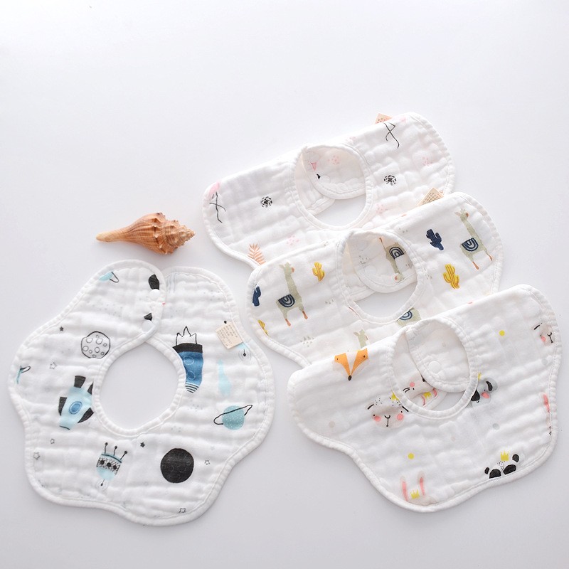Baby Bib Manufacturer - Cotton Soft Triangle Scarf Towel