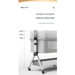 Modular Bed Factory - Height Adjustment Convertible Bassinet