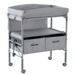 Baby Care Stand Factory - Foldable Movable Changing Clothes