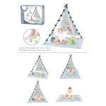 Baby Tent Factory - Foldable Play Mat Tent-style Fitness
