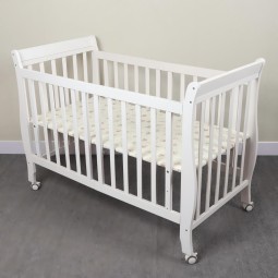 Wooden Crib Manufacturer - White Multi-functional Modular