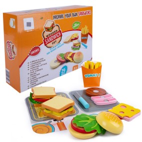 Kitchen Toy Manufacturer - Wooden Salad Barbecue Play House