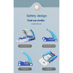 Baby Exercise Frame Factory - Foldable Piano-shaped Multi-functional