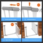 Safety Gate Factory - Drill Free Automatic Close Pet Fence