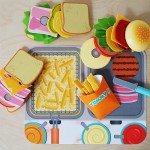 Kitchen Toy Manufacturer - Wooden Salad Barbecue Play House