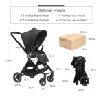 Baby Stroller Factory - 3-in-1 Luxury Cotton Aluminum Alloy