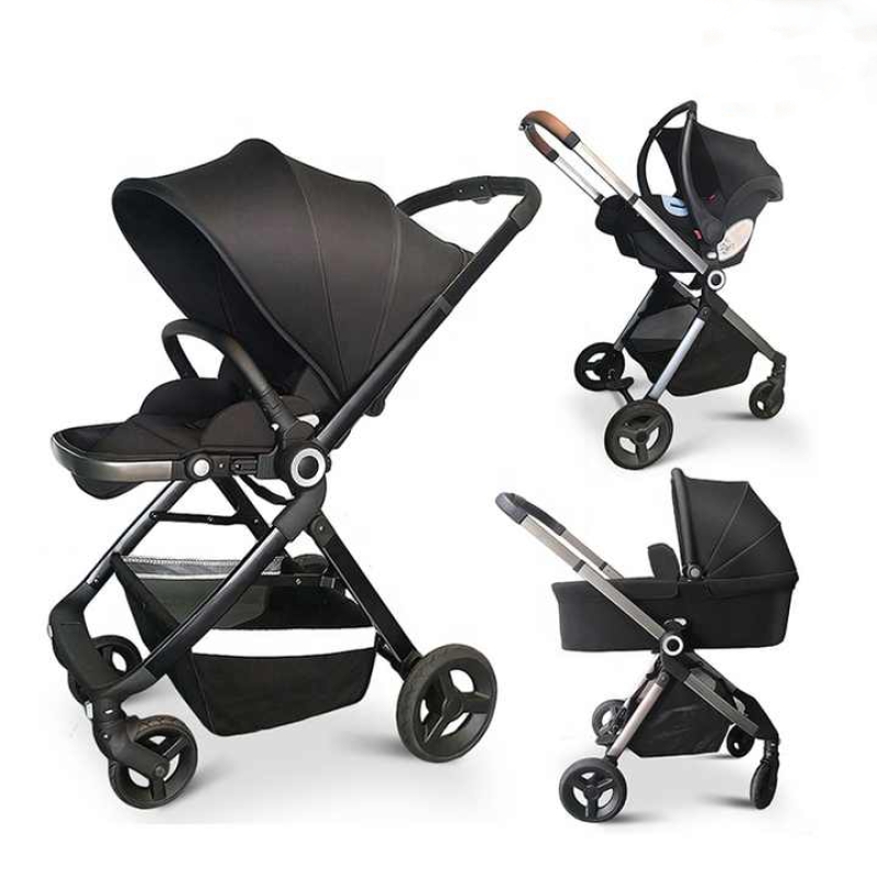 Baby Travel System Factory - Luxury 3-in-1 Foldable Bassinet Combos