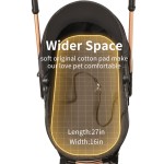 Pet Stroller Manufacturer - One-Hand Folding Storage Basket