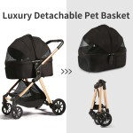 Pet Stroller Manufacturer - One-Hand Folding Storage Basket