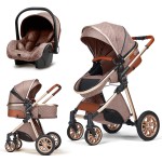 Baby Stroller Factory - 3 in 1 Foldable With Car Seat