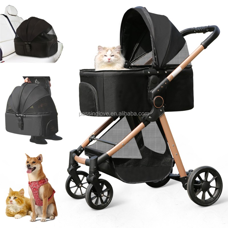 Pet Stroller Manufacturer - Luxury Cat Dog Folding Carrier