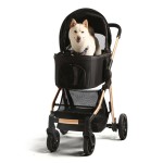 Pet Stroller Manufacturer - 3 in 1 Small Medium Pets Grey