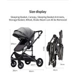 Baby Stroller Manufacturer - Folding Outdoor 3 in 1 Comfortable