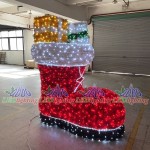 Santa Boot Light Factory - 3D LED Christmas Santa Waterproof