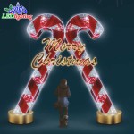 Christmas Cane Light Factory - Classic Red White 3D Waterproof