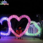 LED Heart Light Manufacturer - Luxury LED Valentine's Garden Wedding