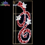 Pole Motif Light Manufacturer - Commercial Grade 2D Iron Frame