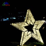 Star Light Factory - Customized Giant 3D LED Iron Frame