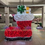 Santa Boot Light Factory - 3D LED Christmas Santa Waterproof