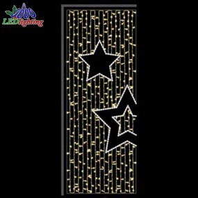 Pole Motif Light Manufacturer - Handcrafted Custom Made 2D Outdoor