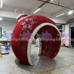 Christmas Ball Light Factory - Outdoor Commercial Decor 3D Giant