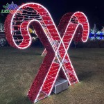 Christmas Cane Light Factory - Classic Red White 3D Waterproof
