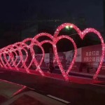 Street Light Factory - Giant Outdoor Christmas Lights LED Heart