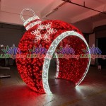 Christmas Ball Light Factory - Outdoor Commercial Decor 3D Giant