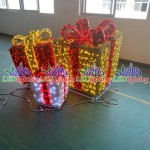 Christmas Gift Light Factory - Handmade Giant 3D LED Iron Frame