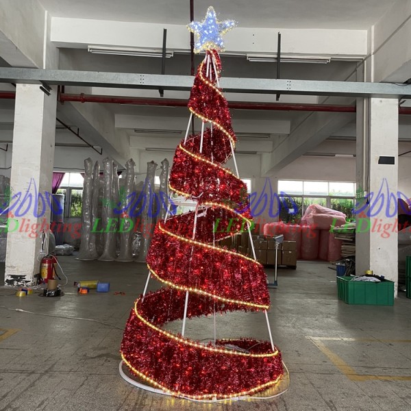 LED Tree Lights Manufacturer - Large Christmas Tree Outdoor Shopping