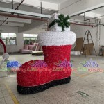 Santa Boot Light Factory - 3D LED Christmas Santa Waterproof