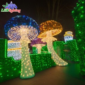 LED Mushroom Light Factory - Customization 3d Lighted Led Motif