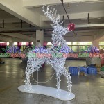 LED Deer Light Factory - Custom Made Large 3D Illuminated Family