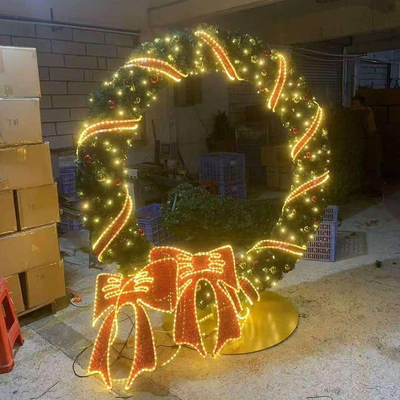 Wreath Light Factory - Hot Sale Custom 3D Commercial Grade