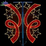 LED Pole Light Factory - Custom Handmade 2D Outdoor Christmas