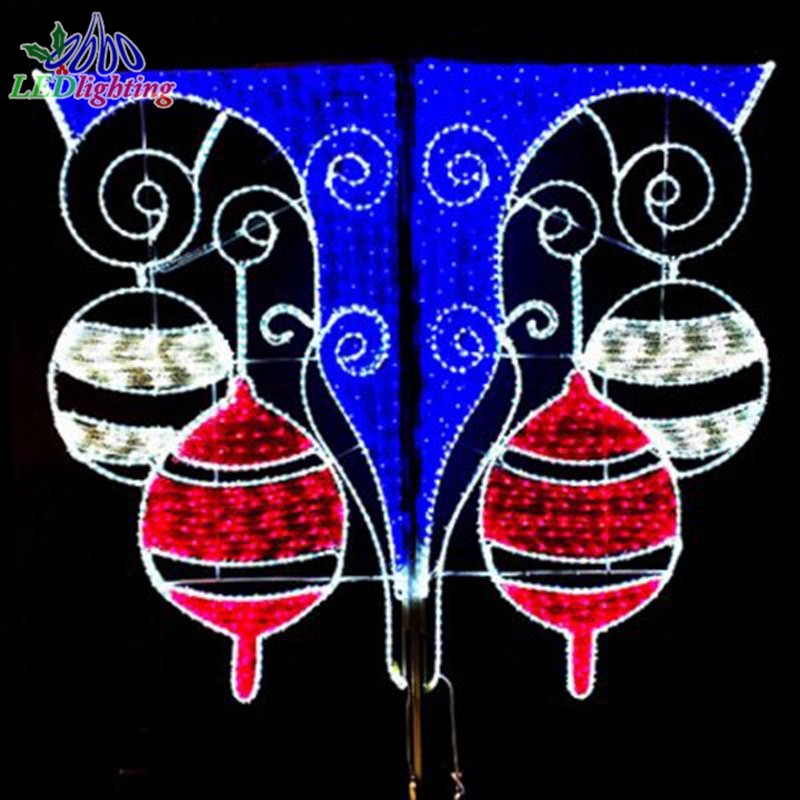 LED Pole Light Factory - Custom Handmade 2D Outdoor Christmas