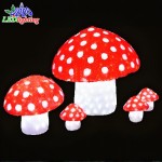 LED Mushroom Light Factory - Customization 3d Lighted Led Motif